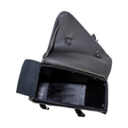 Black PVC Solo Swing Arm Bag - Left Side