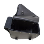 Black PVC Solo Swing Arm Bag - Left Side