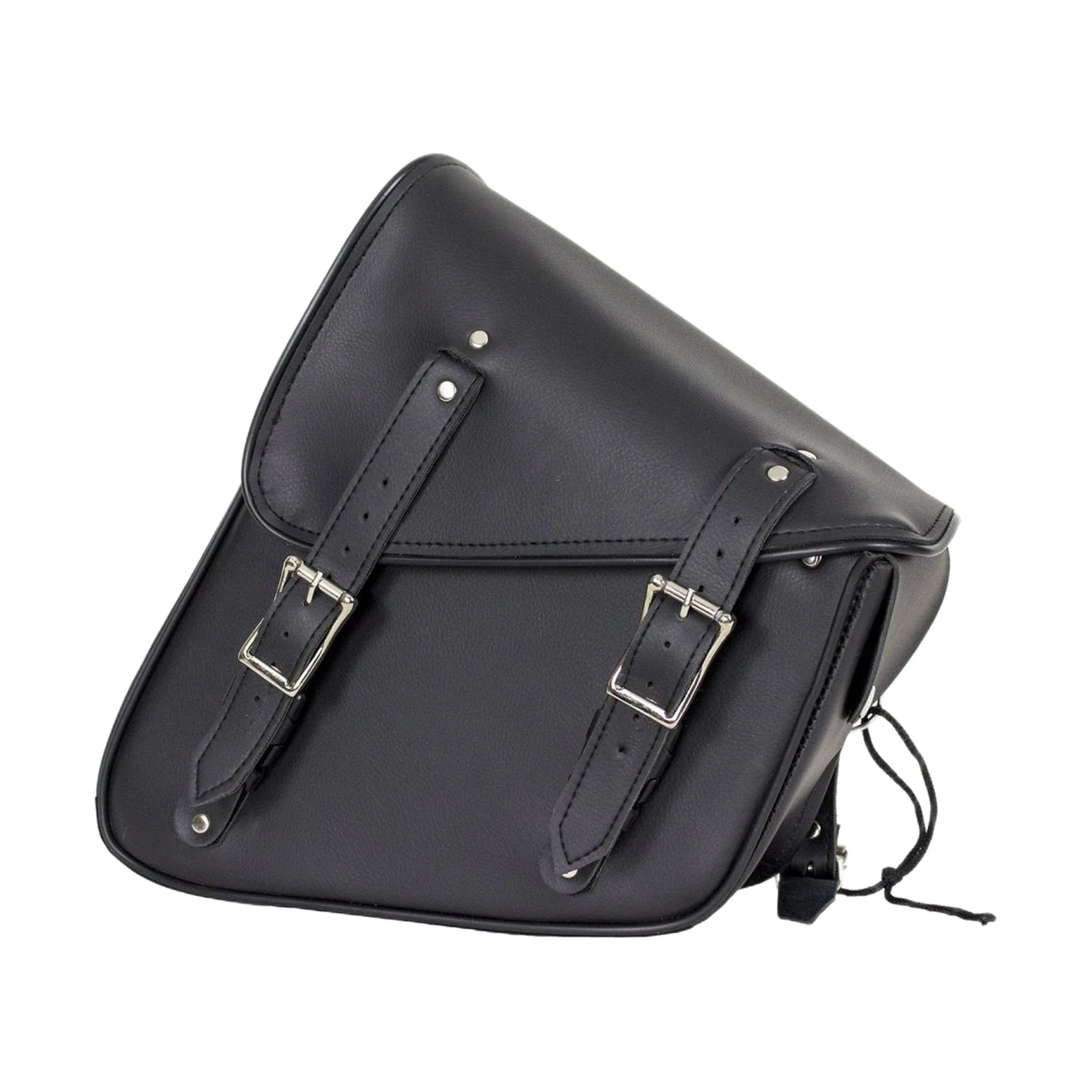 Black PVC Solo Swing Arm Bag - Left Side
