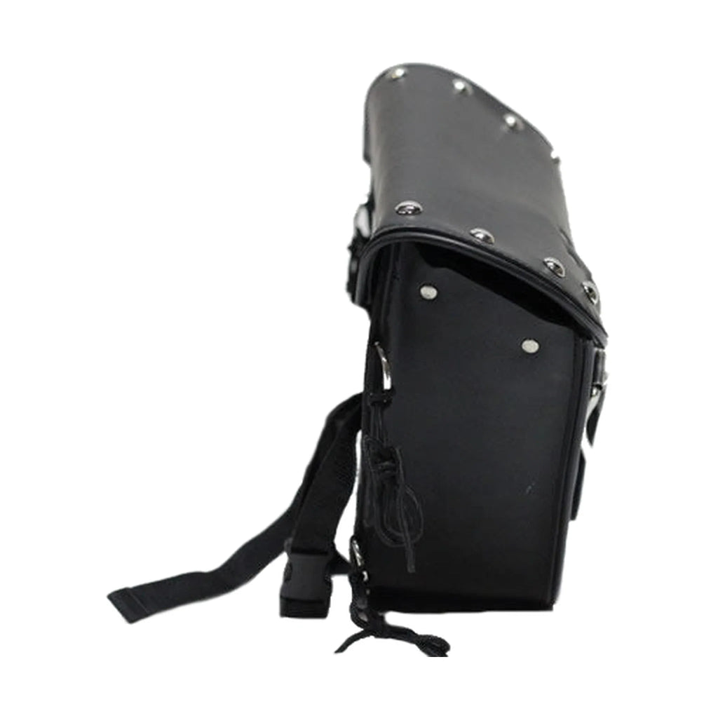 PVC Solo Swing Arm Bag With Studs