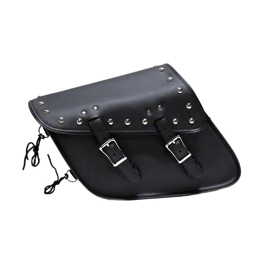 PVC Solo Swing Arm Bag With Studs