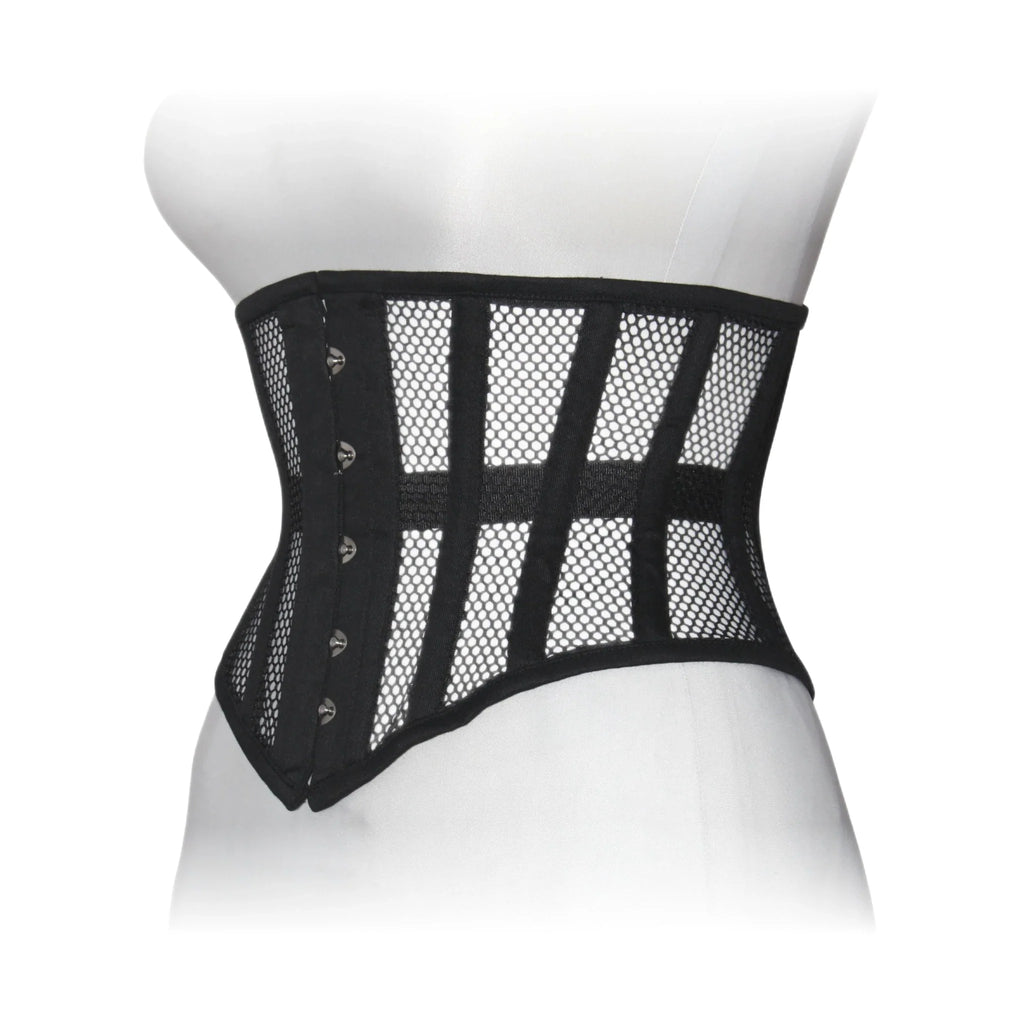 Dream Apparel Heavy Duty Steel Boned Underbust Waist Trainer Black Corset