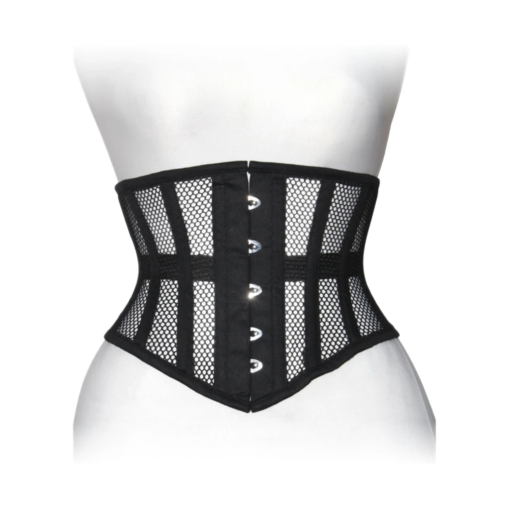Dream Apparel Heavy Duty Steel Boned Underbust Waist Trainer Black Corset