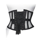 Dream Apparel Heavy Duty Steel Boned Underbust Waist Trainer Black Corset