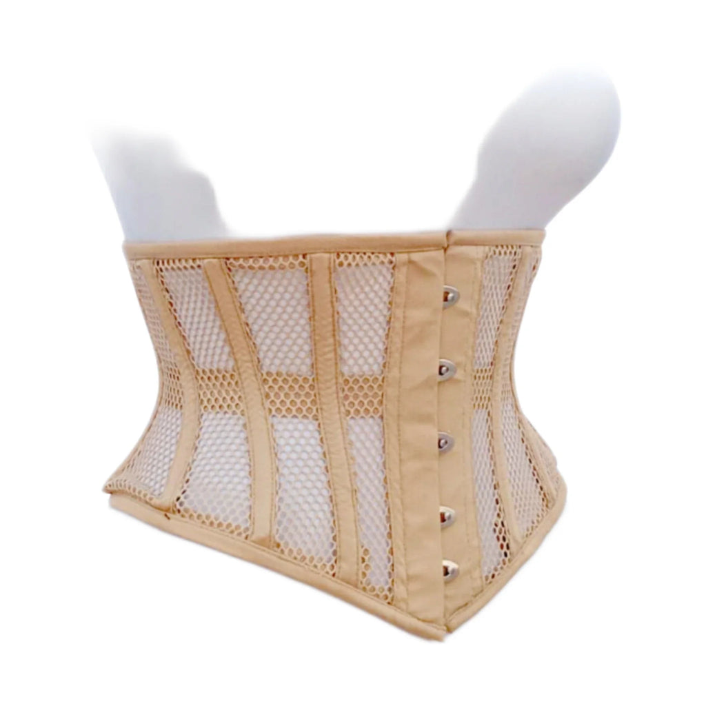 Dream Apparel Heavy Duty Steel Boned Underbust Waist Trainer Mesh Extreme Corset