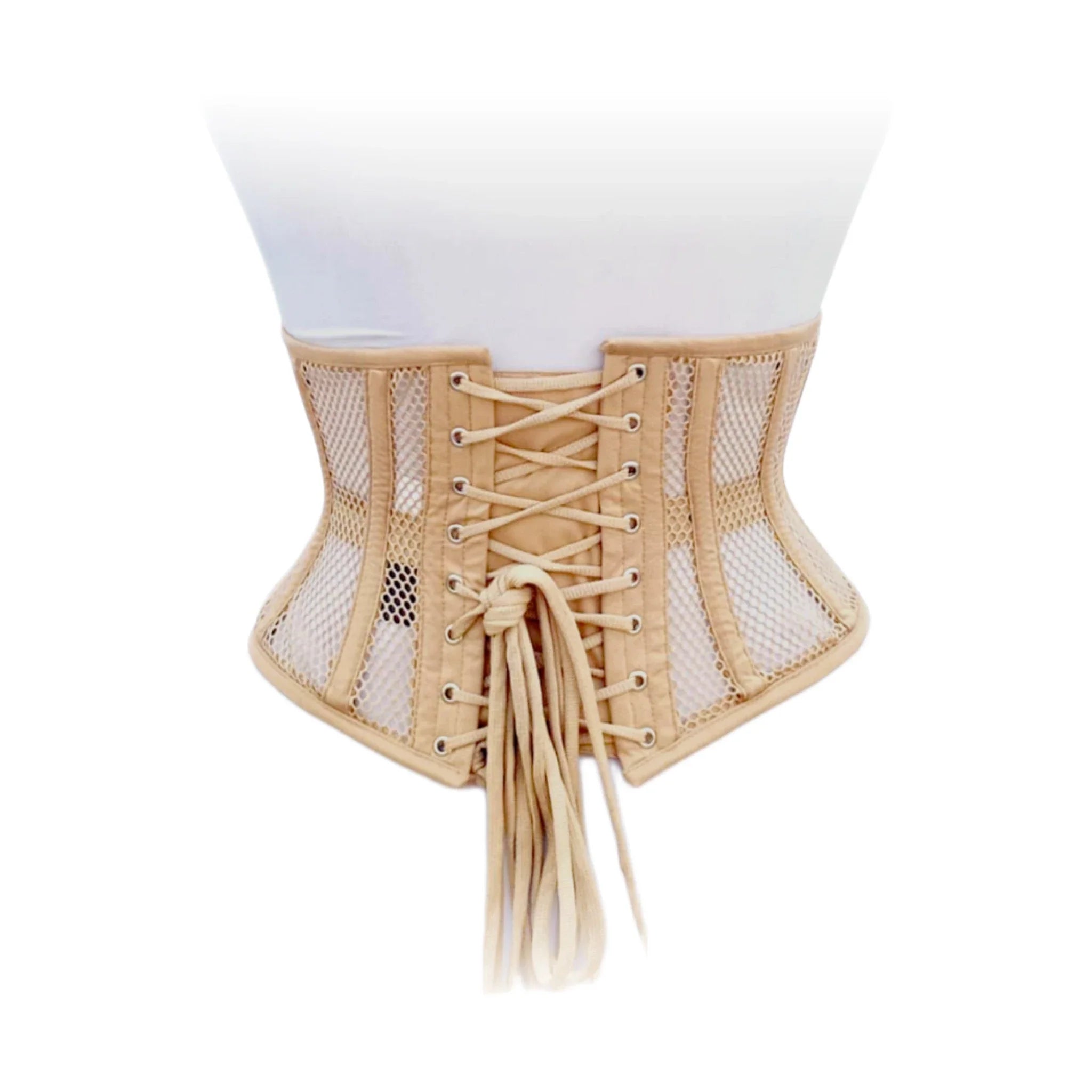 Dream Apparel Heavy Duty Steel Boned Underbust Waist Trainer Mesh Extreme Corset