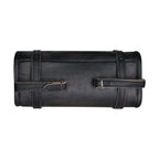 Distress Brown Leather 10" Motorcycle Tool Bag With Eagle