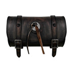 Dream Apparel Distress Brown Genuine Leather Toolbag 10"