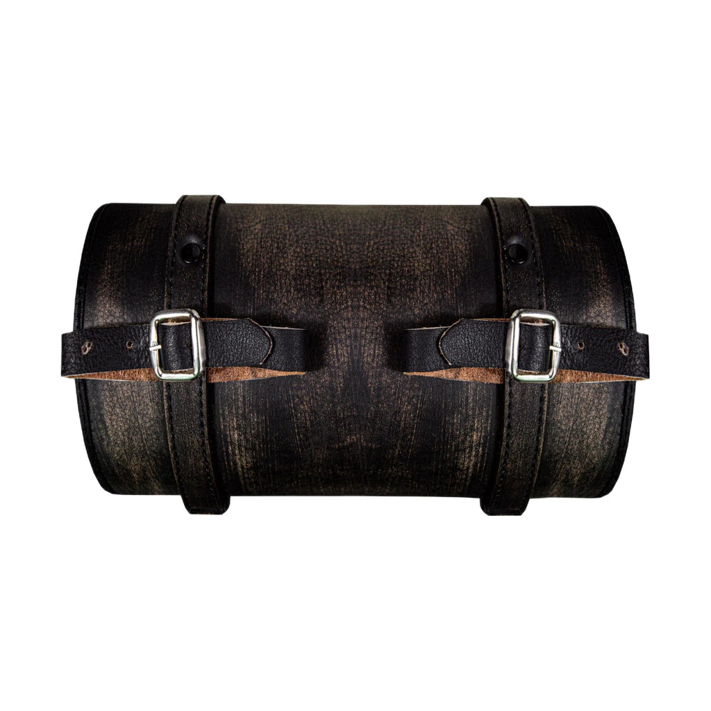 Dream Apparel Distress Brown Genuine Leather Toolbag 10"