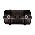 Dream Apparel Distress Brown Genuine Leather Toolbag 10"