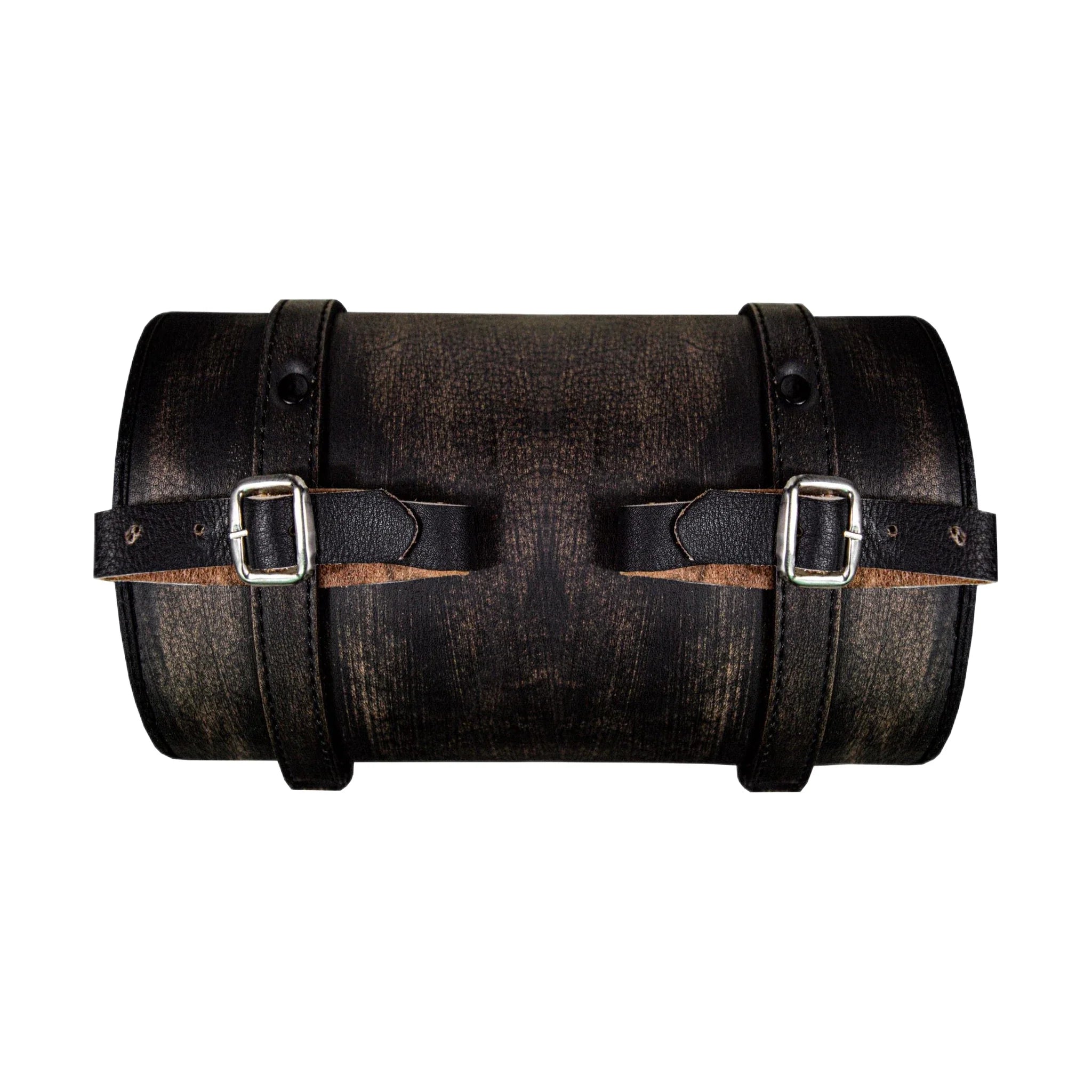 Dream Apparel Distress Brown Genuine Leather Toolbag 10"