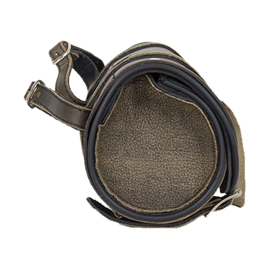 Dream Apparel Studded Brown Leather Motorcycle Tool Bag