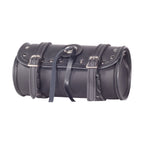 10 Inch PVC Motorcycle Tool Bag With Studs Concho Universal Fit Waterproof