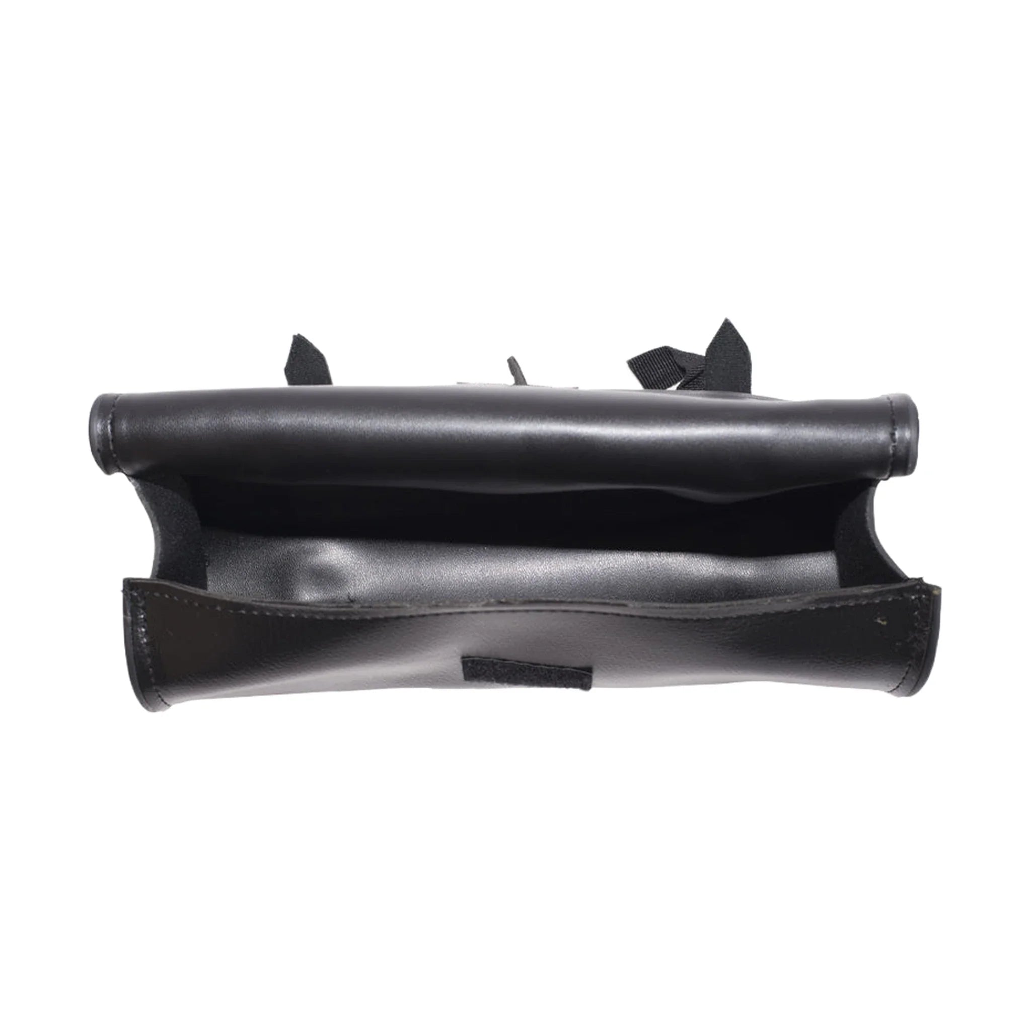 10" PVC Motorcycle Tool Bag With Concho & Braid