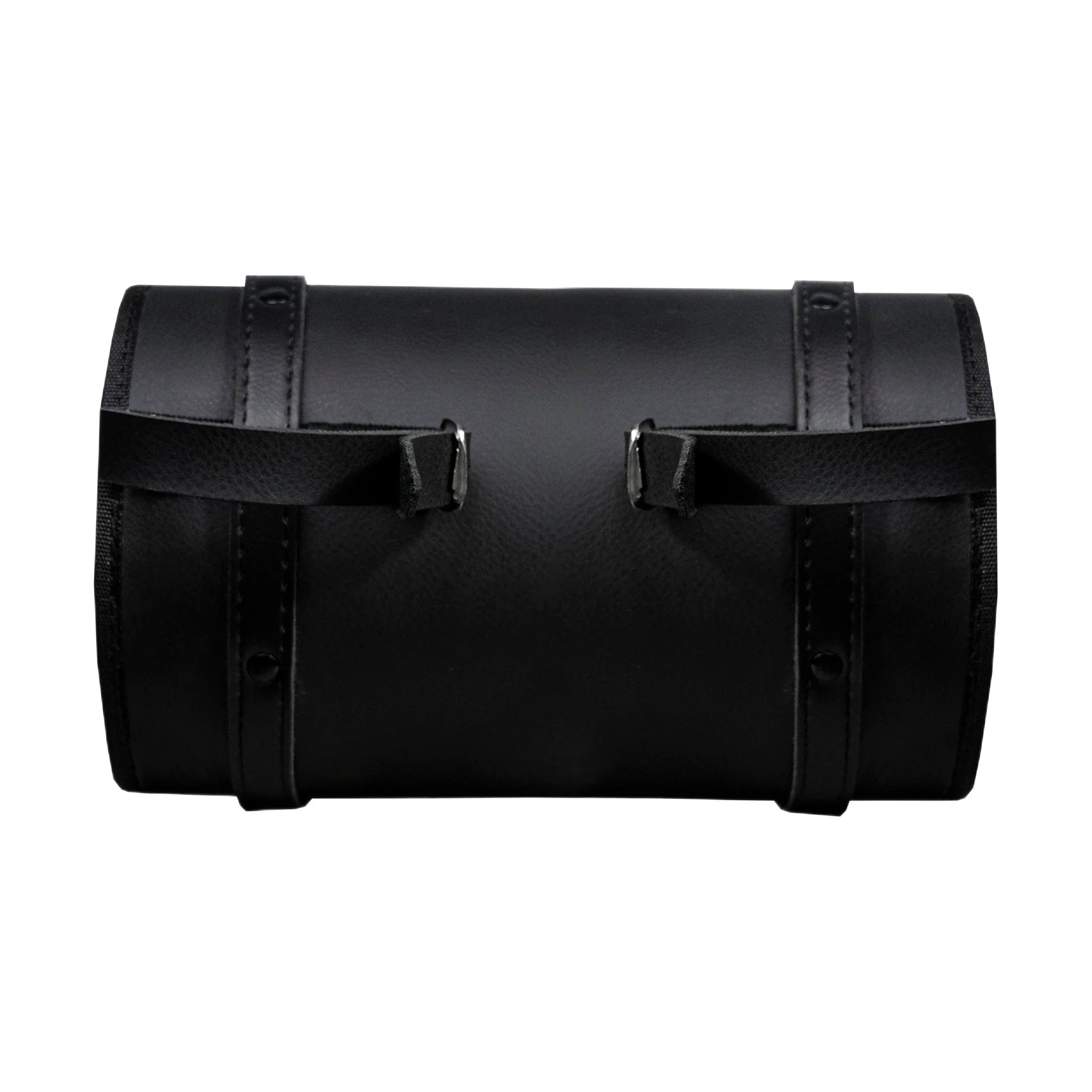 Dream Apparel 10" Plain PVC Motorcycle Tool Bag With 2 Roller Buckle Straps