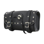 10 Inch Motorcycle Tool Bag Waterproof Universal Fit With Roller Buckle Straps