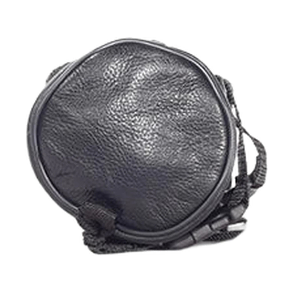 Black Leather Motorcycle Tool Bag