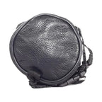 Black Leather Motorcycle Tool Bag