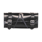10 Inch Plain Motorcycle Tool Bag Waterproof PVC Universal Fit Straps