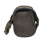 Brown Leather Motorcycle Tool Bag