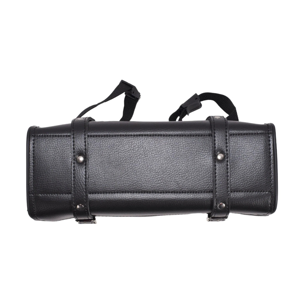 Dream Apparel 12" PVC Motorcycle Tool Bag Roller Buckle Straps