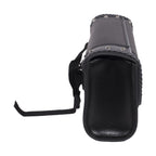 Dream Apparel 10" PVC Motorcycle Tool Bag With Gray Braids & Studs