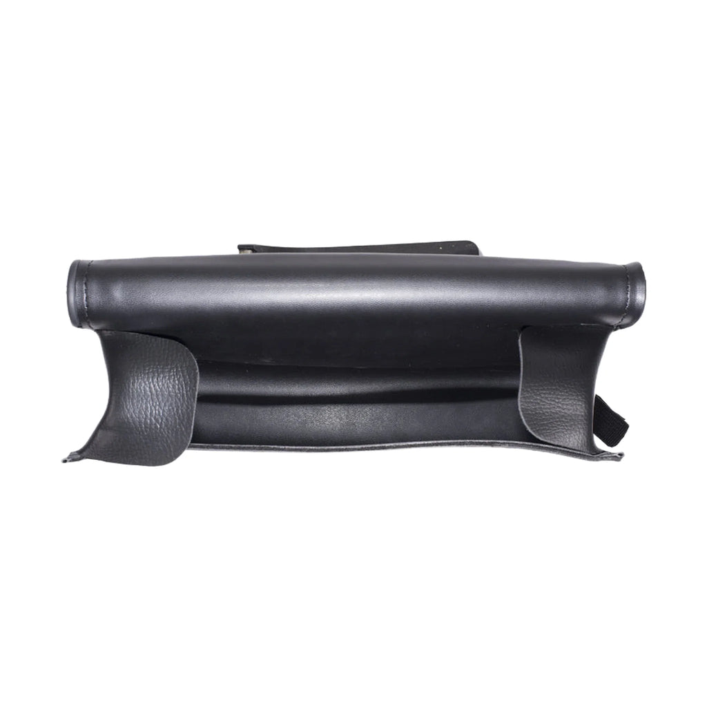 Dream Apparel 10" PVC Motorcycle Tool Bag With Gray Braids & Studs