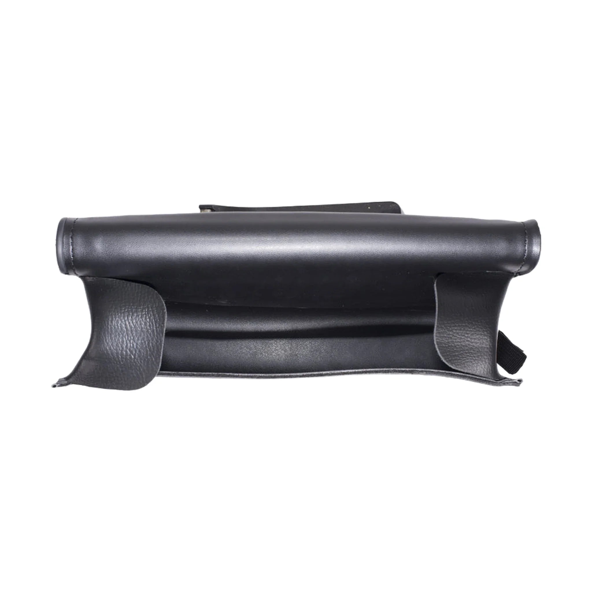 Dream Apparel 10" PVC Motorcycle Tool Bag With Gray Braids & Studs