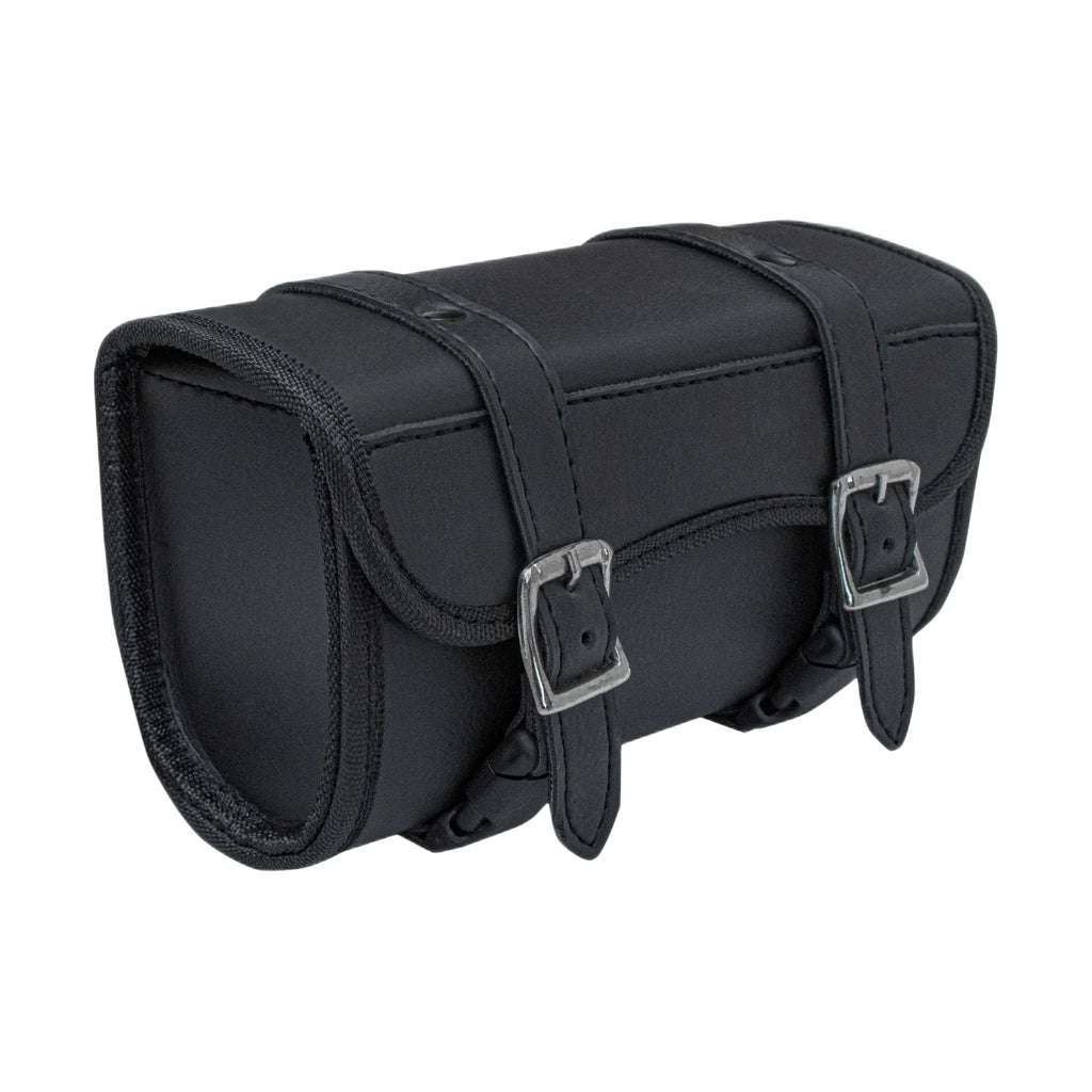Dream Apparel Motorcycle Tool Bag, Stylish Design Secure Buckle Straps, Universal Fit for Cruiser