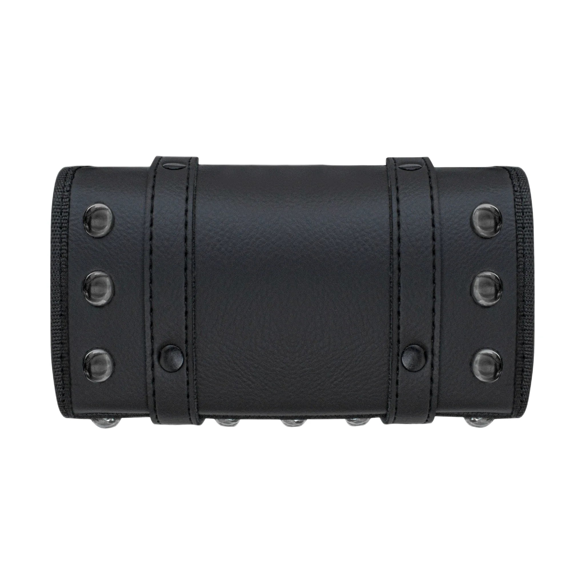 Dream Apparel Motorcycle Tool Bag Stylish Studs Design Secure Buckle Strap Universal Fit for Cruiser