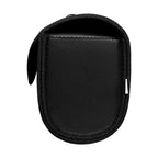 Authentic Black Leather Motorcycle Windshield Bag With Stud