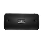 Authentic Black Leather Motorcycle Windshield Bag With Stud