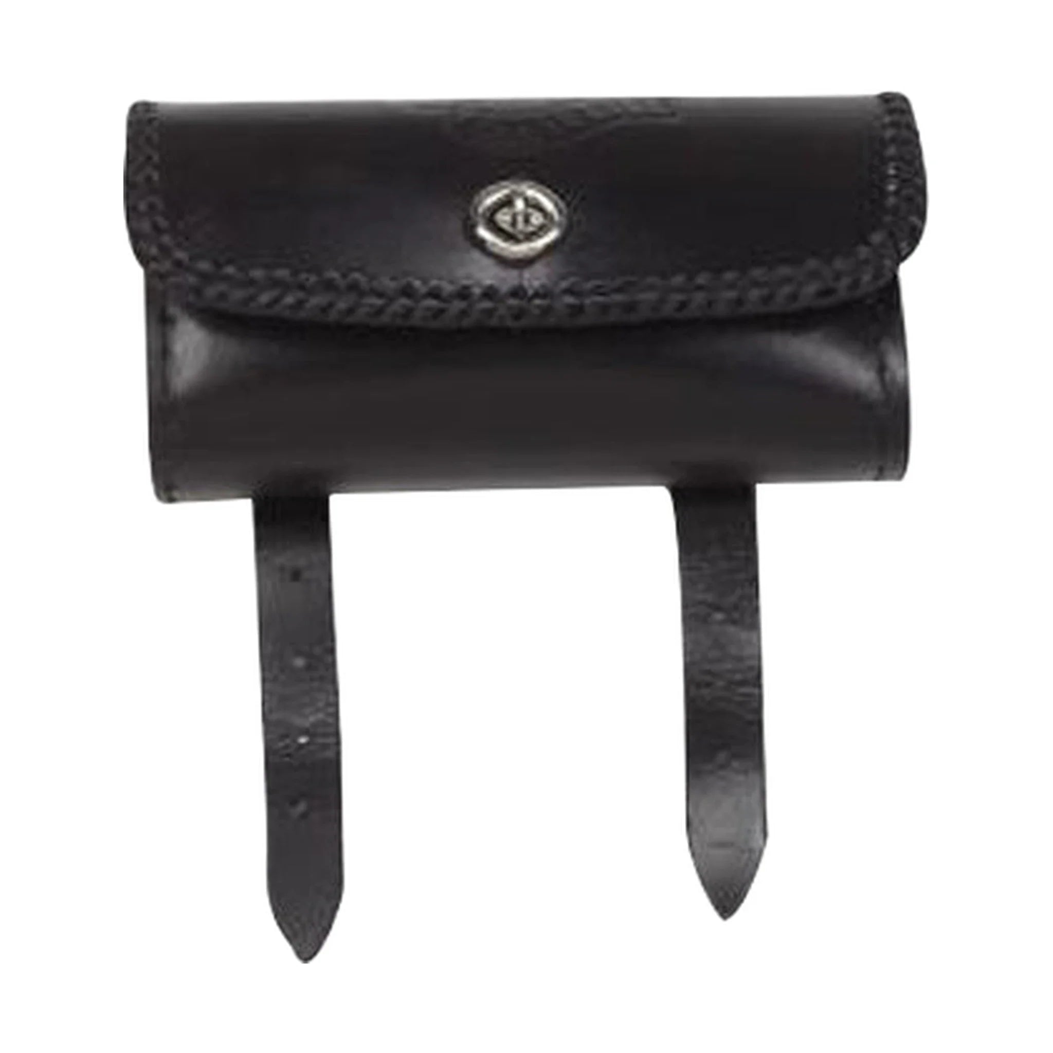 Heady Duty Motorcycle Windshield Bag With Braid