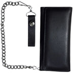 Dream Apparel Heavy Duty Biker Bifold Chain Wallet Credit Card Slots
