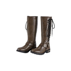 Dream Apparel® Women Long Biker Boots Brown