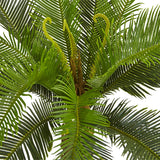 3’ Cycas Tree In White Tower Planter