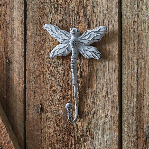 Cast Iron Dragonfly Wall Hook  Box of 2