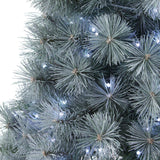 4' Snowy Mountain Pine Christmas Tree With 150 LED Lights