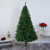 7' Northern Tip Christmas Tree W/350 LEDs And 1000 Tips