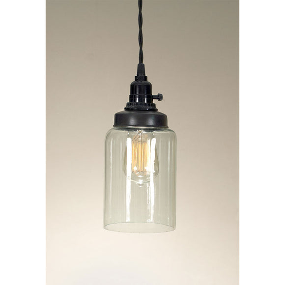 Medium Cylinder Jar Pendant Lamp