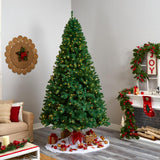 9' Northern Tip Artificial Christmas Tree With 650 Clear