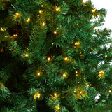 9' Northern Tip Artificial Christmas Tree With 650 Clear