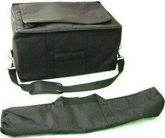 Deluxe Padded Bongo And Stand Gig Bag Carrying Case Combo - 7  And 8  Bongos