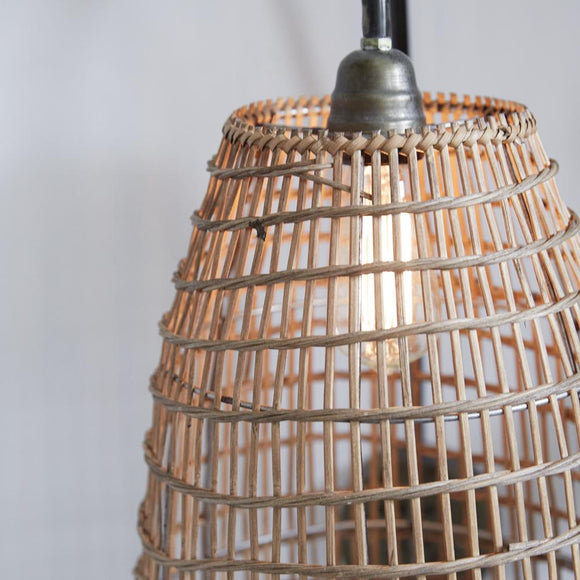 Wicker Wall Sconce