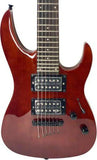 Zenison Electric Rock Guitar 34" Childrens Phoenix Maple Rosewood Cherry Red