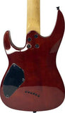 Zenison Electric Rock Guitar 34" Childrens Phoenix Maple Rosewood Cherry Red