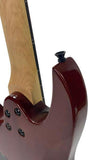 Zenison Electric Rock Guitar 34" Childrens Phoenix Maple Rosewood Cherry Red