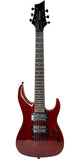 Zenison Electric Rock Guitar 34" Childrens Phoenix Maple Rosewood Cherry Red